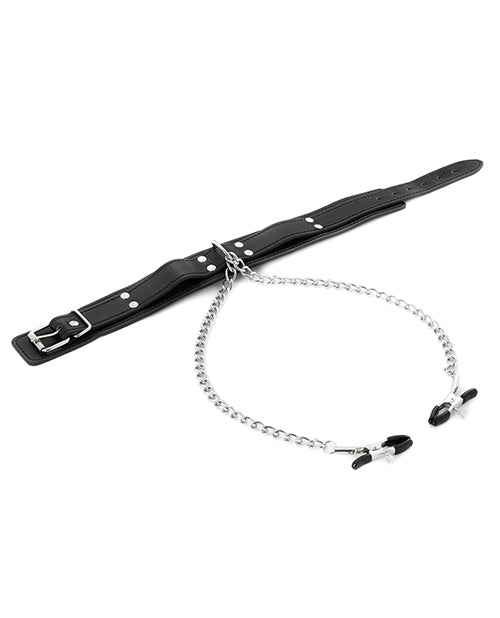 Sex & Mischief Nipple Clamps W-collar