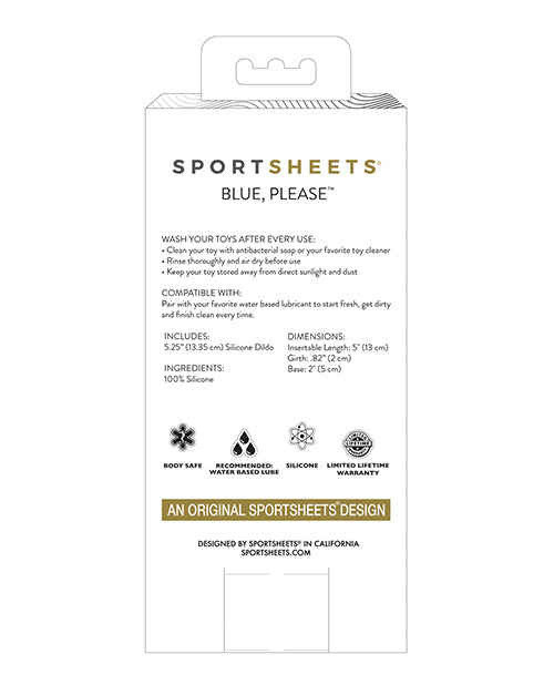 Sportsheets 5.75" Please Silicone Dildo