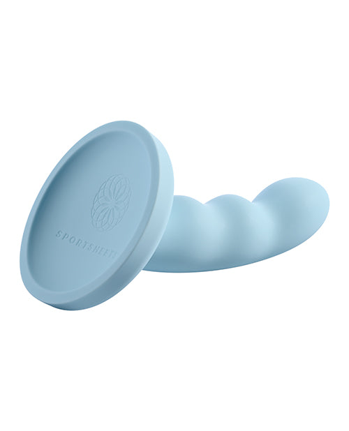 Sportsheets Jaspar 6" Silicone G Spot Dildo - Blue