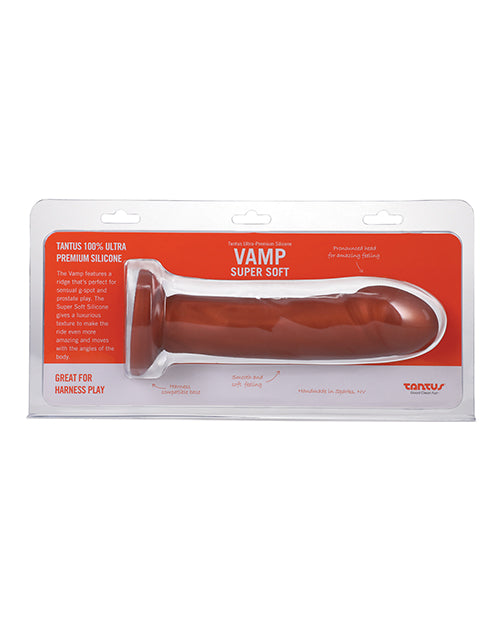 Tantus Vamp Silicone Dildo - Copper