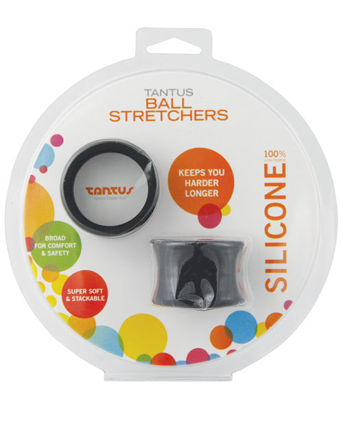 Tantus Ball Stretcher - Onyx