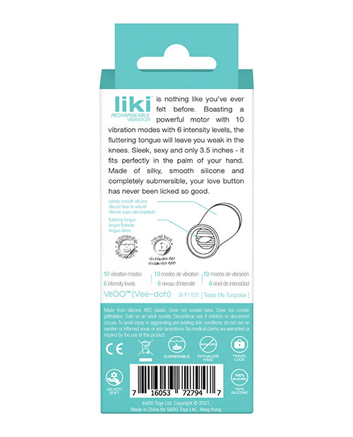 Vedo Liki Rechargeable Flicker Vibe