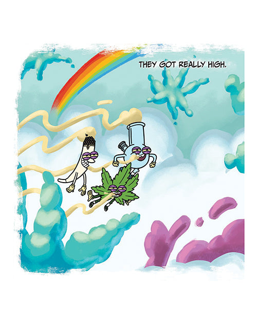 Wood Rocket The Dopest Place In The Whole Weed World Adult Storybook