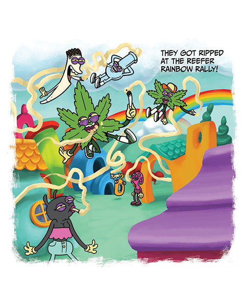 Wood Rocket The Dopest Place In The Whole Weed World Adult Storybook