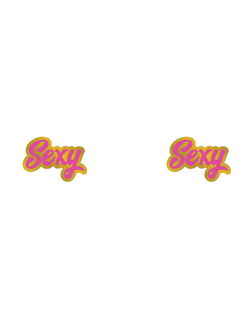 Wood Rocket Porn Sexy Earrings - Pink-gold