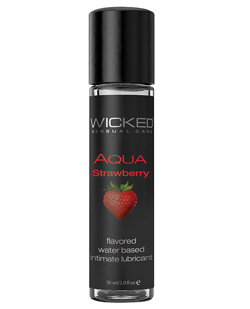 Wicked Sensual Care Aqua Waterbased Lubricant - 1 Oz