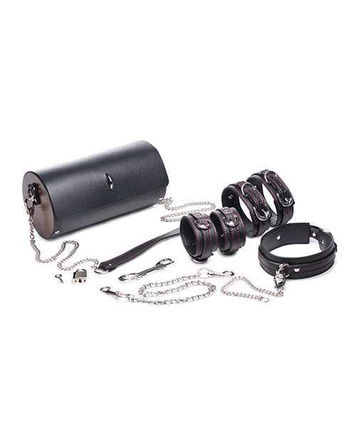 Master Series Kinky Clutch Black Bondage Set W-carrying Case
