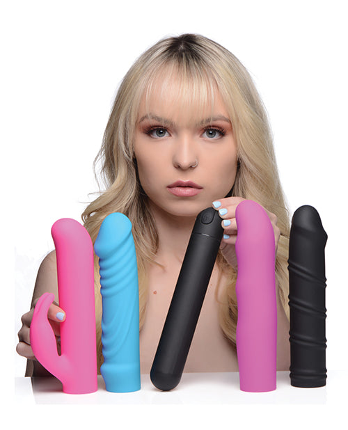 Bang! 4 In 1 Xl Bullet & Sleeve Kit - Assorted Colors