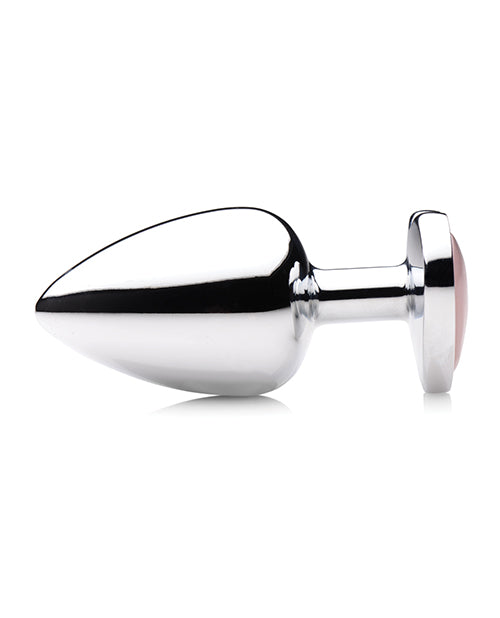 Booty Sparks Gemstones Rose Quartz Heart Anal Plug