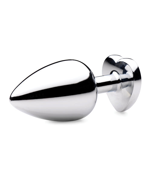 Booty Sparks Gemstones Rose Quartz Heart Anal Plug