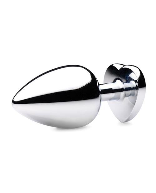 Booty Sparks Gemstones Turquoise Heart Anal Plug