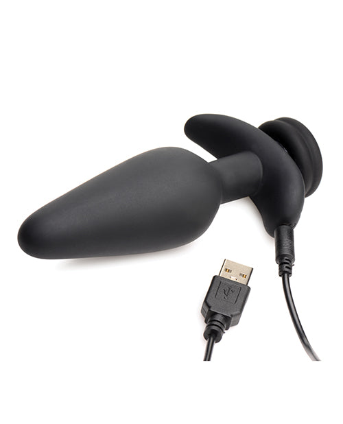Tailz Snap On Interchangeable 10x Vibrating Silicone Anal Plug W/remote