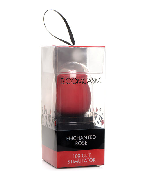 Inmi Bloomgasm Enchanted Rose 10x Clitoral Stimulator W-case - Red