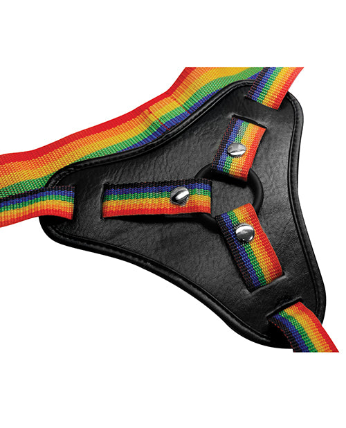 Strap U Take The Rainbow Universal Harness - Rainbow