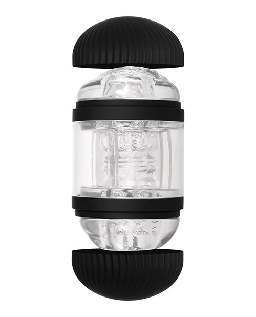 Zero Tolerance Double Decker Stroker - Black-clear
