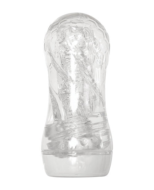 Zero Tolerance Twist Stroker - Clear-orange