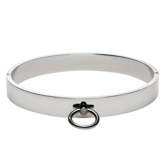 Chrome Slave Collar -
