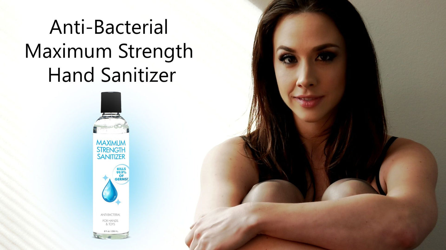 Anti-bacterial Maximum Strength Hand Sanitizer 8oz