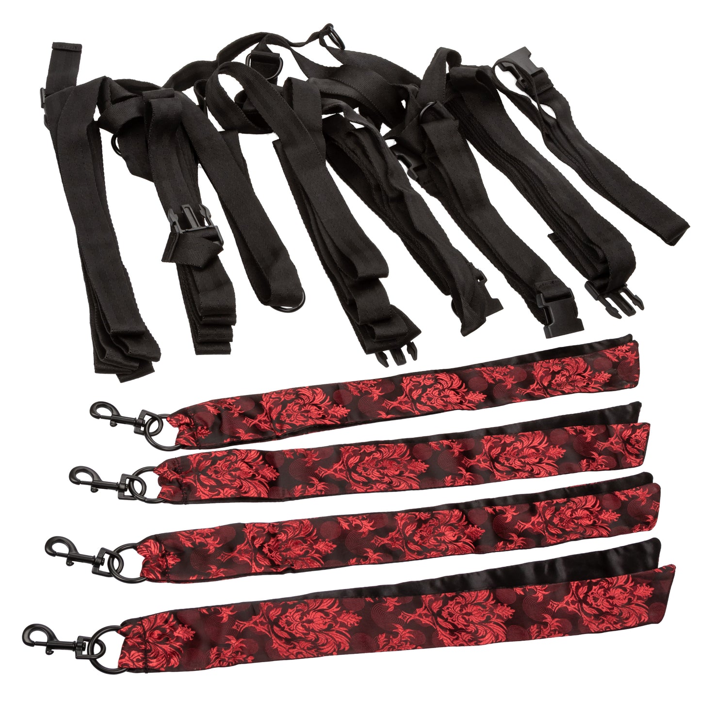 8 Points Of Love Bed Restraint Set