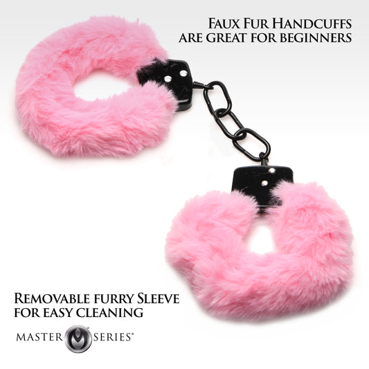 Cuffed In Fur Furry Handcuffs -