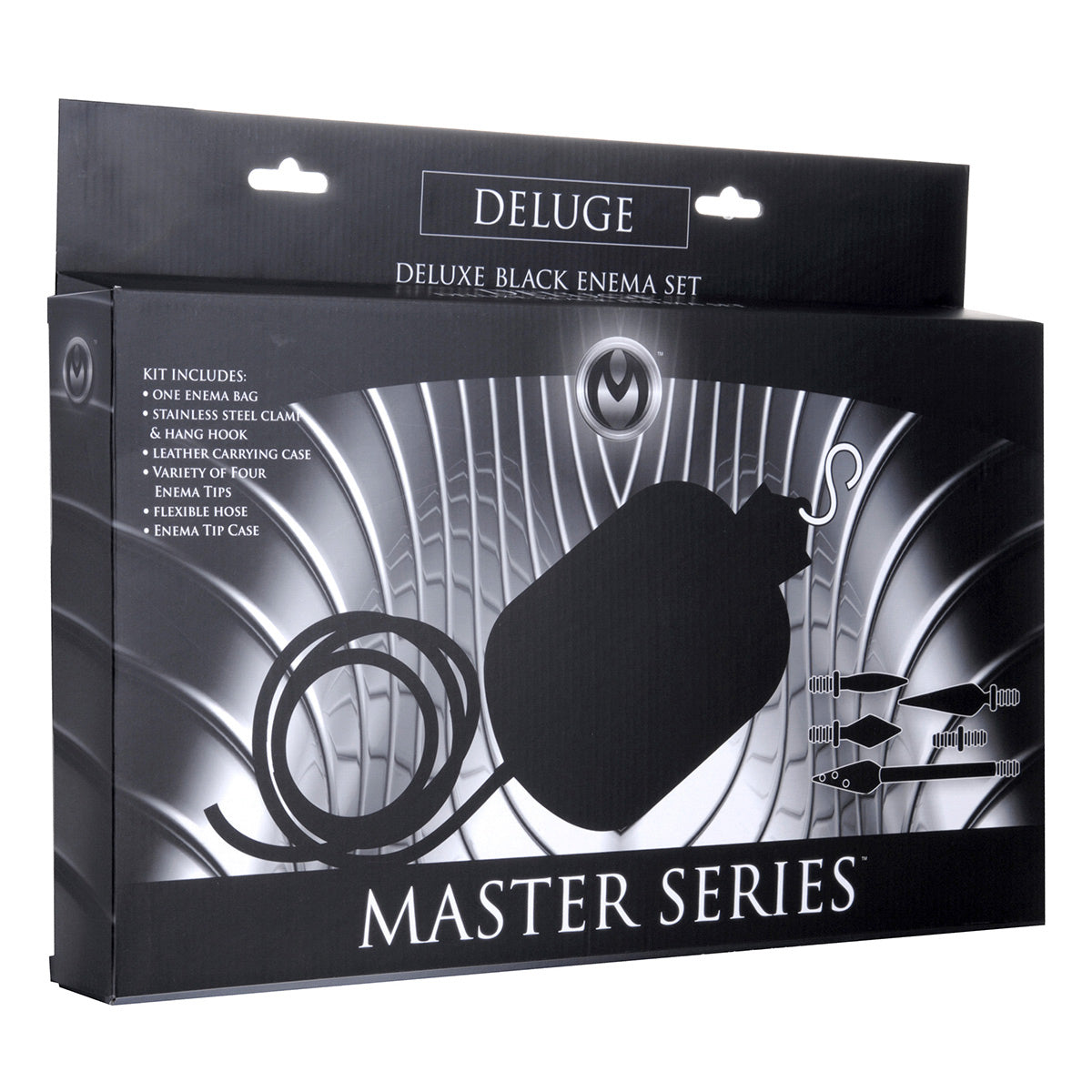 Deluge Deluxe Black Enema Set