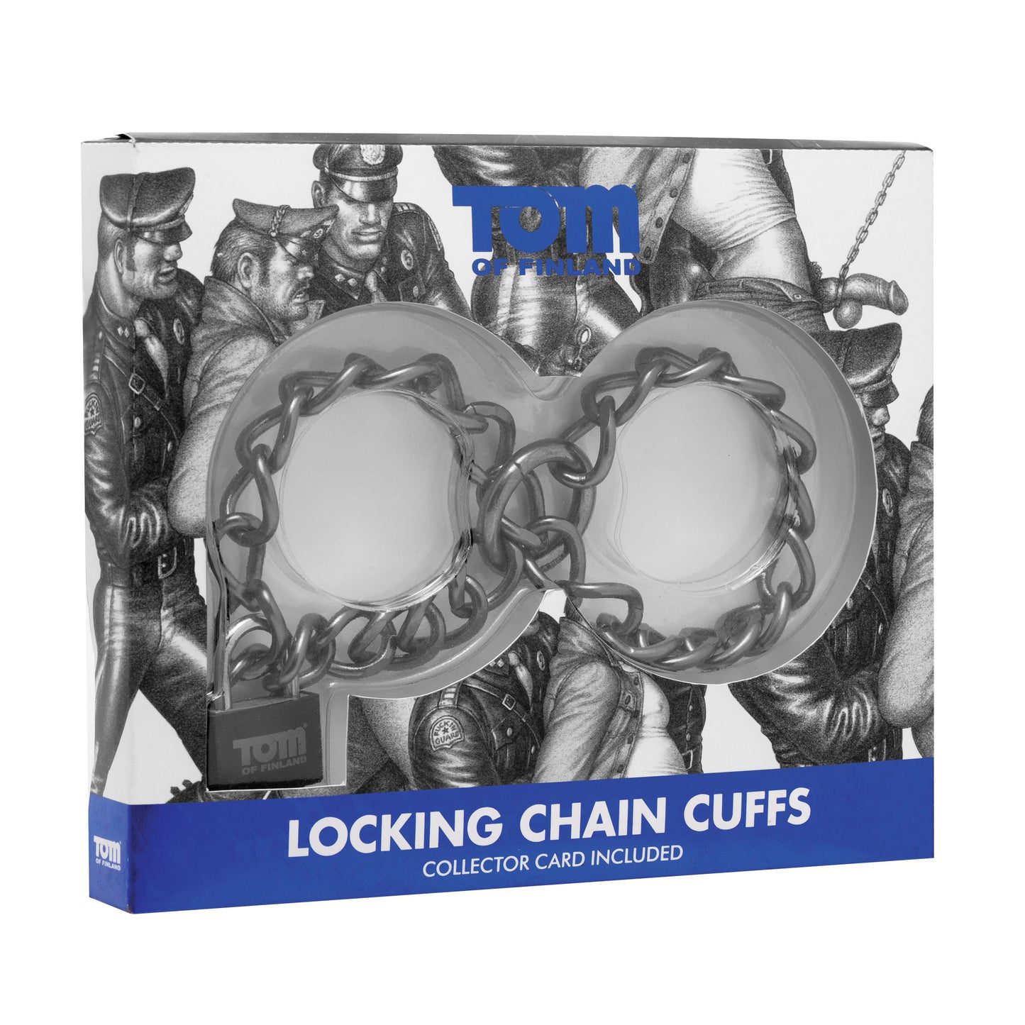 Tom Of Finland Locking Chain Cuffs